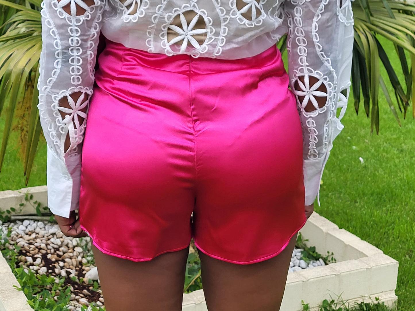 Fuchsia shorts