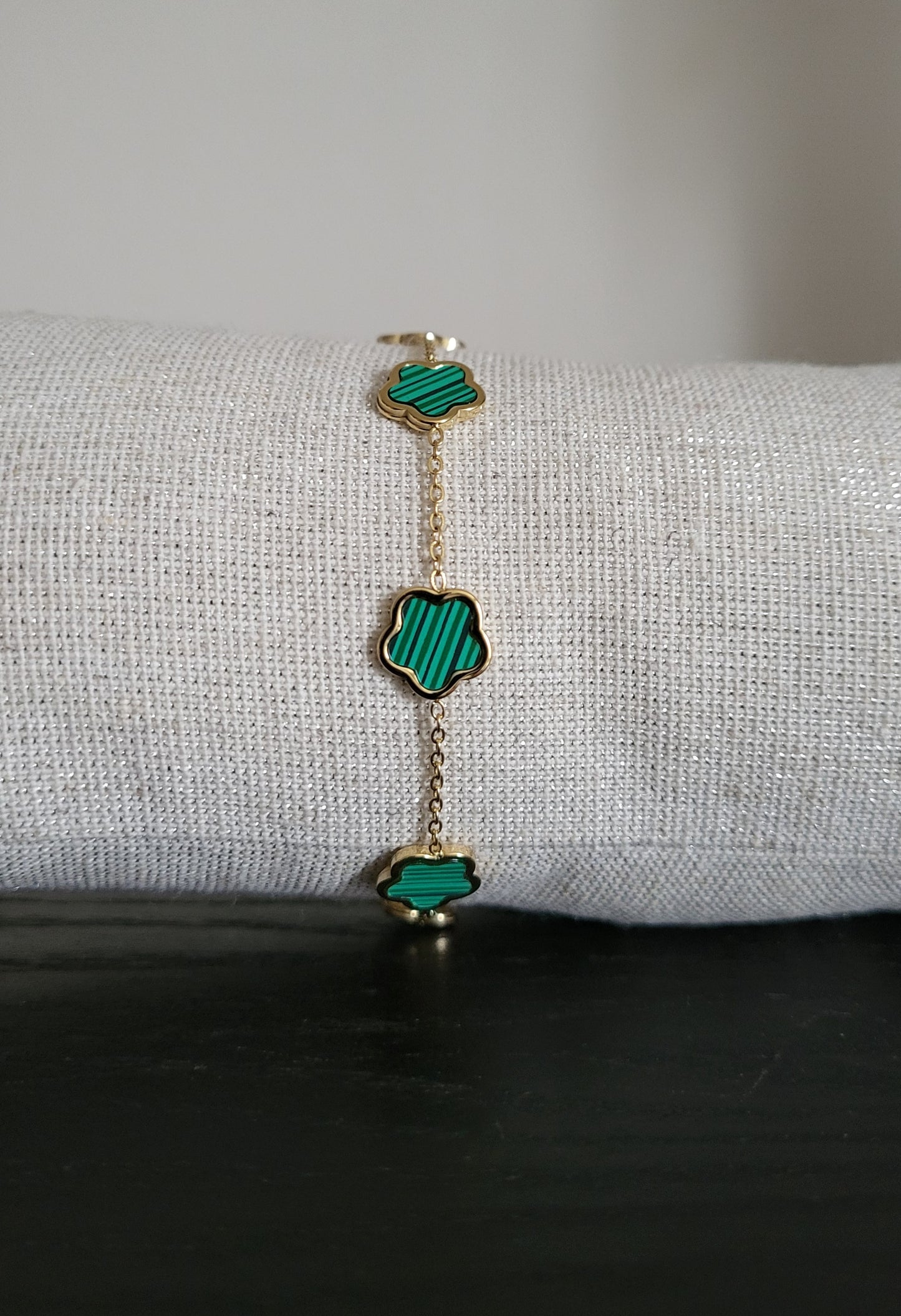 Bracelet chance vert