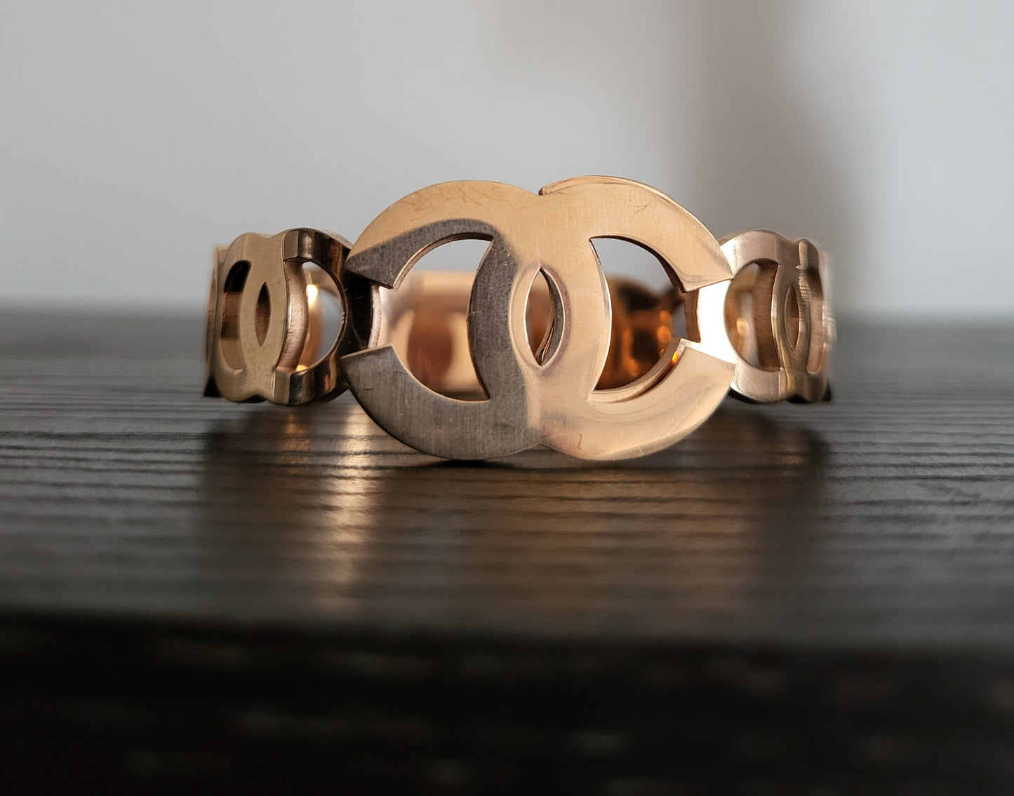 Rose gold bracelet