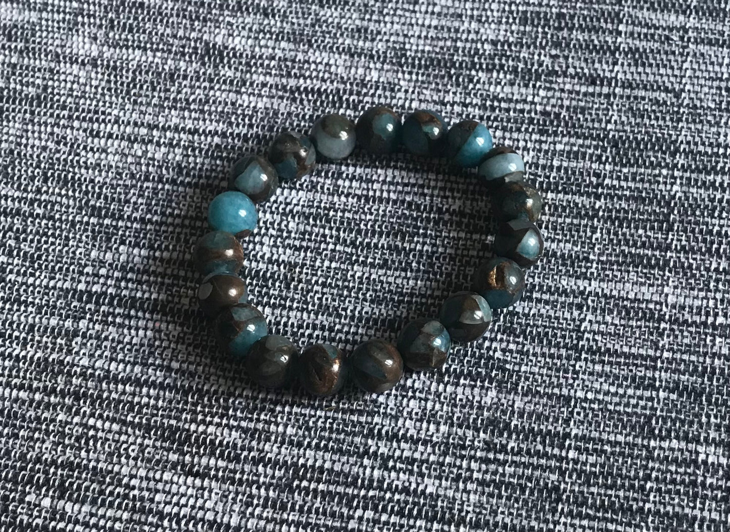 Blue jasper bracelet