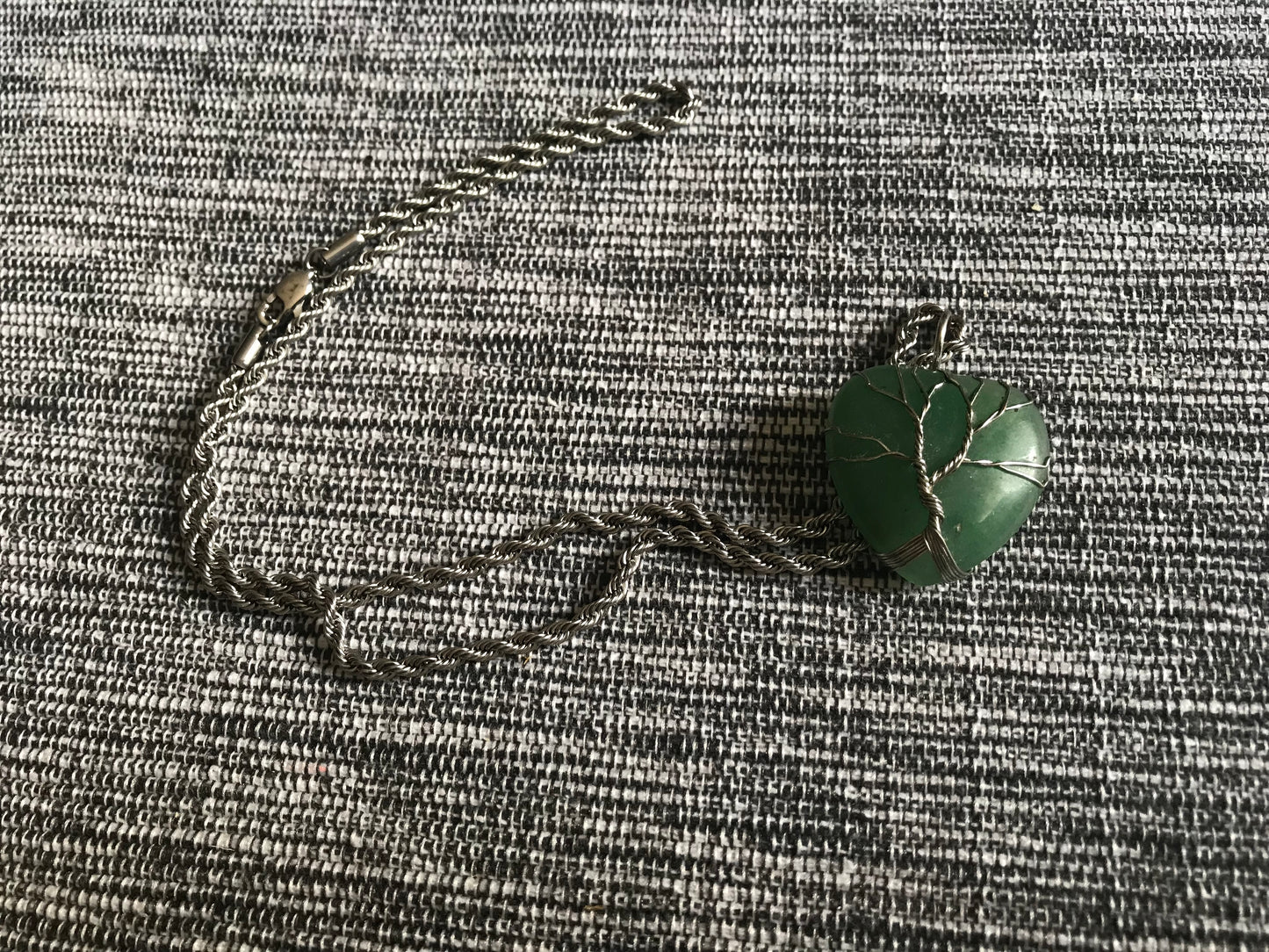 Pendentif aventurine verte